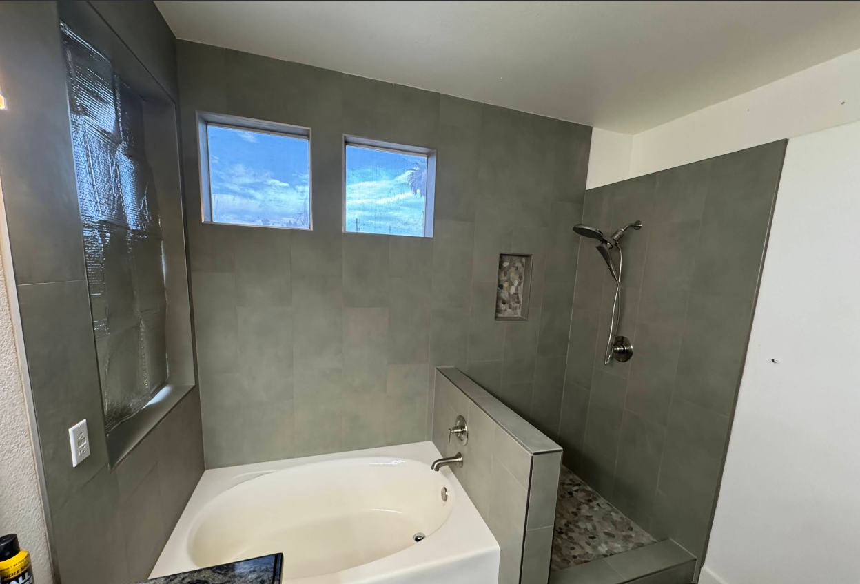 Kitchen backsplash project